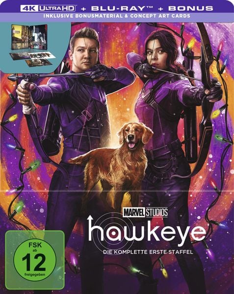 Hawkeye - Die komplette erste Staffel - Limited Edition (4K Ultra HD) (+ Blu-ray) [4 BRs]