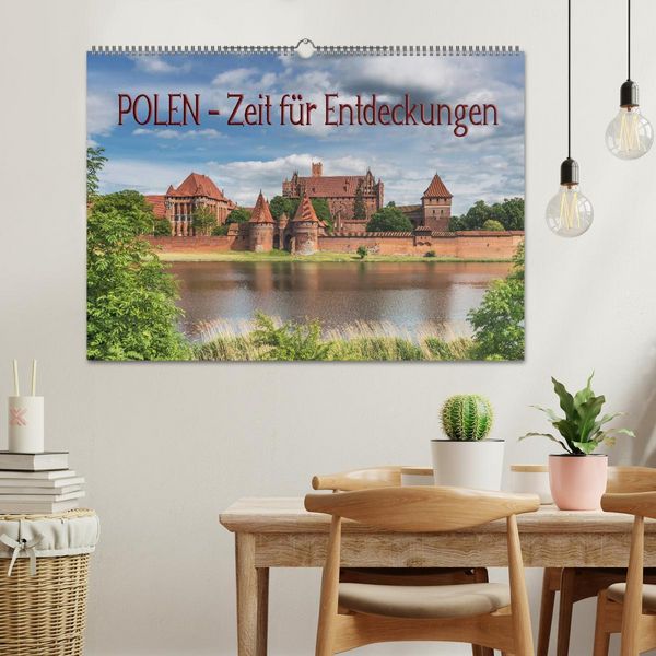 Produktbild: Polen &ndash; Zeit f&uuml;r Entdeckungen (Wandkalender 2026 DIN A2 quer), CALVENDO Monatskalender