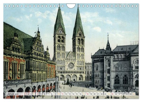 Produktbild: Deutschland in der Kaiserzeit (Wandkalender 2026 DIN A4 quer), CALVENDO Monatskalender