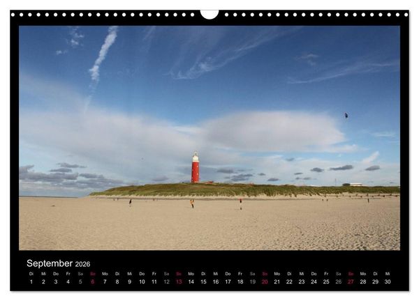Produktbild: Texel, eine Perle Hollands (Wandkalender 2026 DIN A3 quer), CALVENDO Monatskalender
