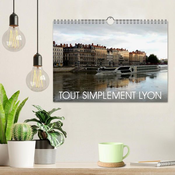 Produktbild: Tout simplement Lyon (Calendrier mural 2026 DIN A4 vertical), CALVENDO calendrier mensuel