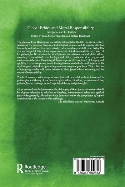Produktbild: Global Ethics and Moral Responsibility