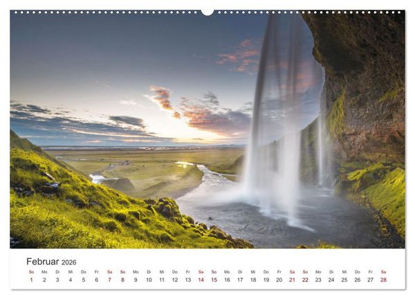 Produktbild: Sommer in Island (Wandkalender 2026 DIN A2 quer), CALVENDO Monatskalender