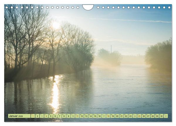 Produktbild: Gr&uuml;nes Halle/Saale - Meine wilde H&auml;ndelstadt (Wandkalender 2026 DIN A4 quer), CALVENDO Monatskalender