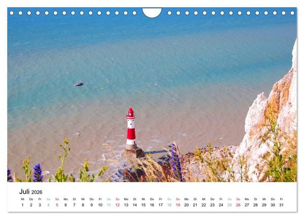 Produktbild: East Sussex (Wandkalender 2026 DIN A4 quer), CALVENDO Monatskalender
