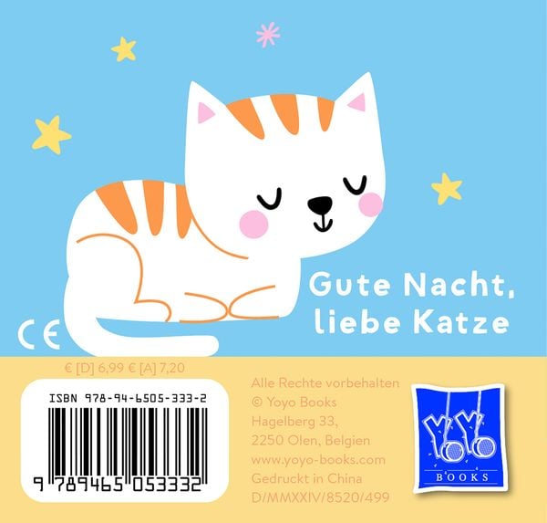 Produktbild: Erstes F&uuml;hl- und Buggybuch: Gute Nacht