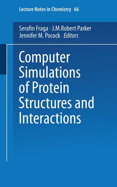Produktbild: Computer Simulations of Protein Structures and Interactions