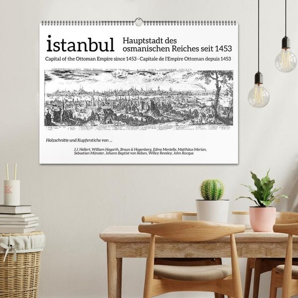 Produktbild: Istanbul - Hauptstadt des osmanischen Reiches seit 1453 (Wandkalender 2026 DIN A2 quer), CALVENDO Monatskalender