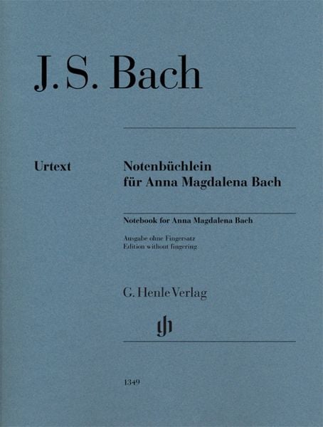 Johann Sebastian Bach - Notenbüchlein für Anna Magdalena Bach