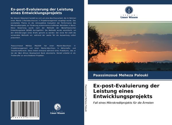 Produktbild: Ex-post-Evaluierung der Leistung eines Entwicklungsprojekts
