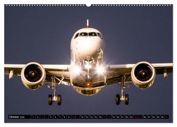 Produktbild: Faszination Fliegerei (Wandkalender 2026 DIN A2 quer), CALVENDO Monatskalender