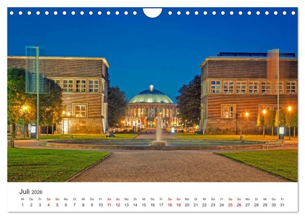 Produktbild: D&uuml;sseldorf - Tradition und Moderne am Rhein (Wandkalender 2026 DIN A4 quer), CALVENDO Monatskalender