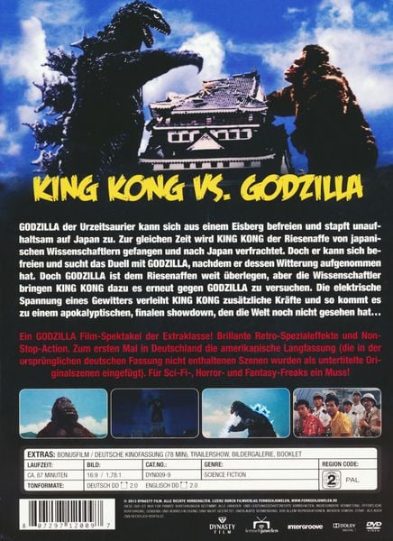 Produktbild: King Kongs vs. Godzilla - Die R&uuml;ckkehr des King Kong - Digital Remastered