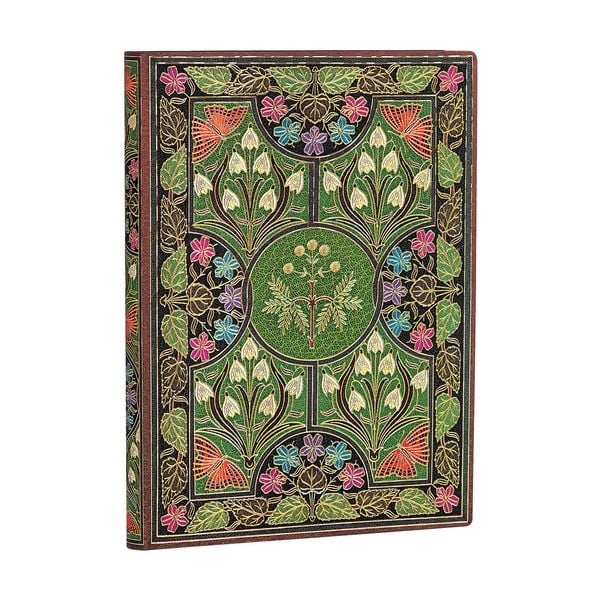 Produktbild: Softcover Notizbuch Bl&uuml;hende Poesie, Midi, Liniert