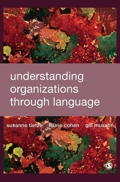 Produktbild: Understanding Organizations through Language