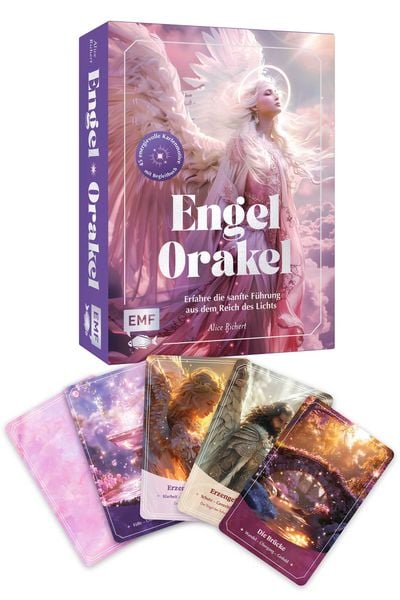 Produktbild: Orakel-Karten-Set: Engel-Orakel | Erfahre die sanfte Führung aus dem Reich des Lichts und erhelle dein Herz