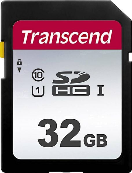 Transcend Premium 300S SDHC-Karte 32 GB Class 10, UHS-I, UHS-Class 1