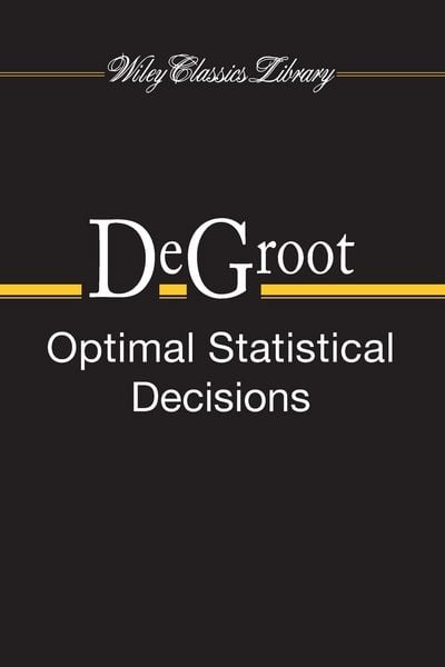 Produktbild: Optimal Statistical Decisions, WCL Edition