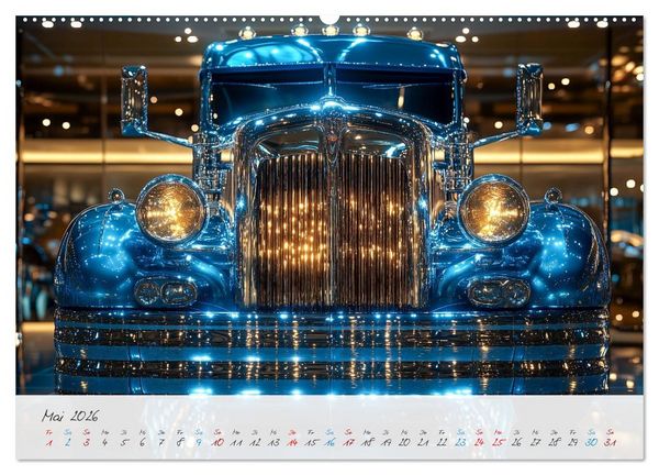 Produktbild: Giganten der Stra&szlig;e (Wandkalender 2026 DIN A2 quer), CALVENDO Monatskalender