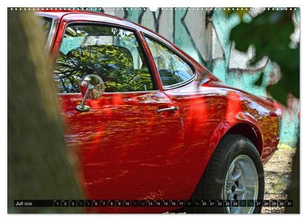 Produktbild: Opel GT 1900 AL Eine deutsche Sportwagenlegende (hochwertiger Premium Wandkalender 2026 DIN A2 quer), Kunstdruck in Hochglanz