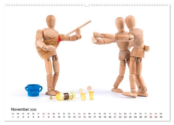 Produktbild: Und immer wieder mit Liebe (Wandkalender 2026 DIN A2 quer), CALVENDO Monatskalender