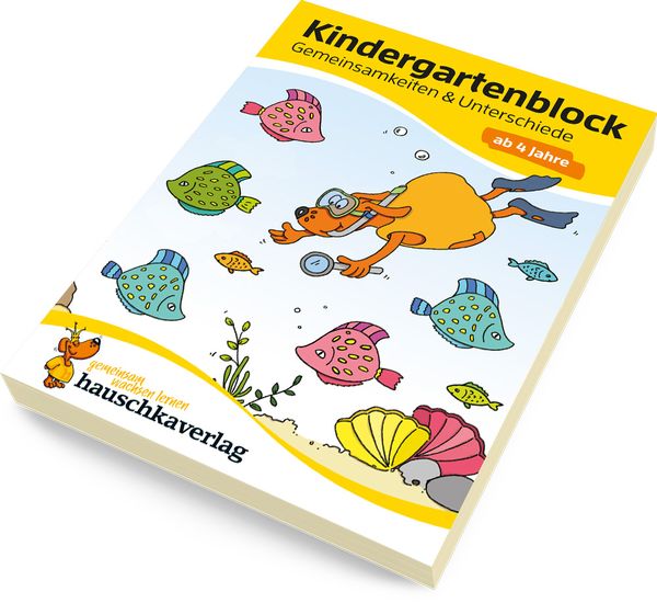 Kindergartenblock ab 4 Jahre - Gemeinsamkeiten & Unterschiede