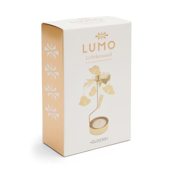 Produktbild: Teelichtkarussell  Set "Glocke", gold
