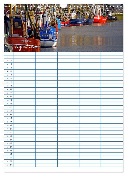 Produktbild: Meer Zeit f&uuml;r uns! (Wandkalender 2026 DIN A3 hoch), CALVENDO Monatskalender
