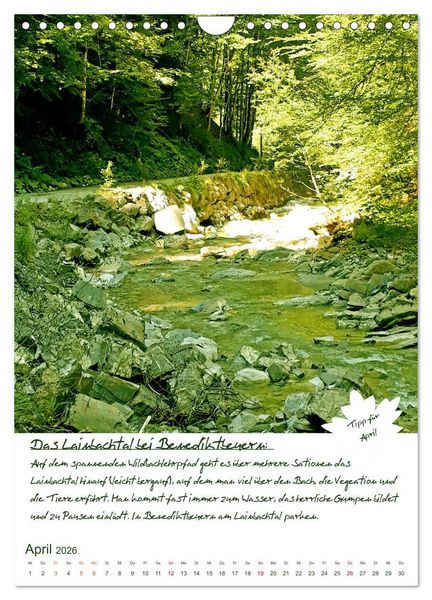 Produktbild: Dahoam erleben! Einmalige Wander-und Naturerlebnisse in Oberbayern (Wandkalender 2026 DIN A4 hoch), CALVENDO Monatskalender