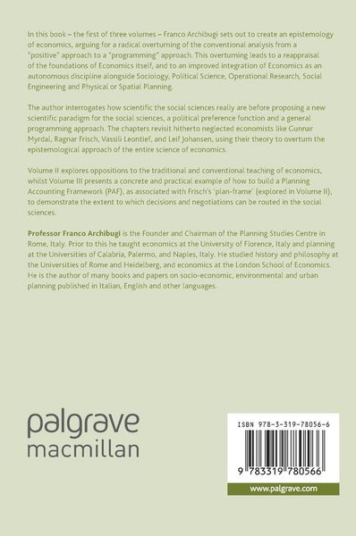 Produktbild: The Programming Approach and the Demise of Economics