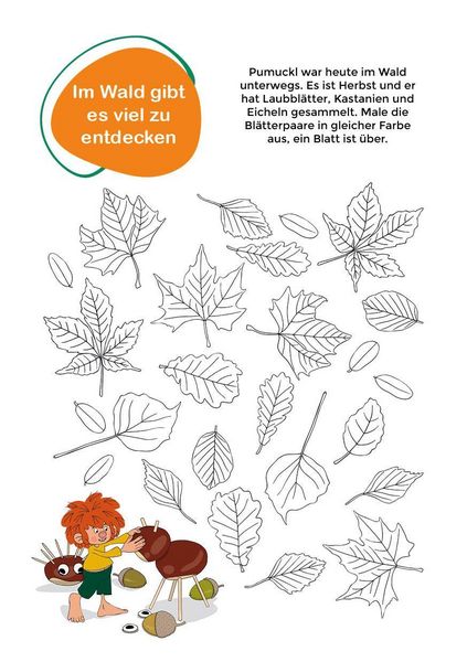 Produktbild: Lern-Spiel-Spa&szlig; mit Pumuckl - Mein Vorschulblock: Logik- und Denkr&auml;tsel