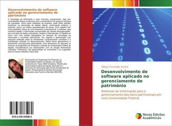 Produktbild: Desenvolvimento de software aplicado no gerenciamento de patrim&ocirc;nio