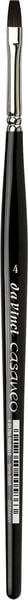 Produktbild: da Vinci Pinsel CASANEO Aquarellpinsel flach, Serie 5898 Gr. 4