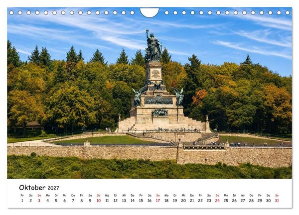 Produktbild: R&uuml;desheim im Licht der Jahreszeiten (Wandkalender 2027 DIN A4 quer), CALVENDO Monatskalender