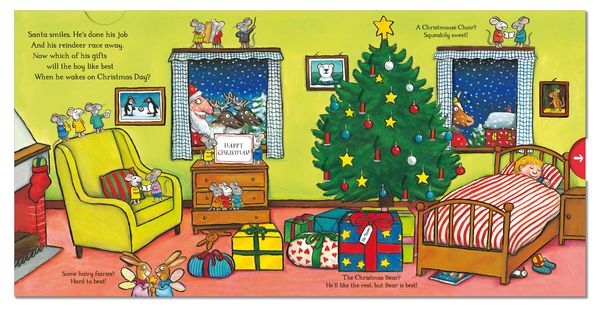 Produktbild: The Christmas Bear: A Push, Pull and Slide Book