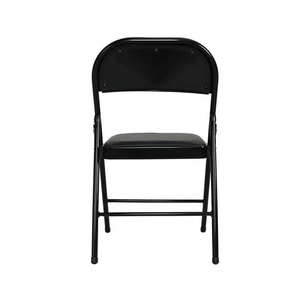 Produktbild: HTI-Living Klappstuhl Wedigo PVC Schwarz 4er Set Klappstuhl Wedigo PVC Schwarz 4er Set