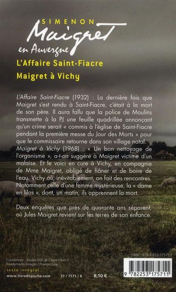Produktbild: Maigret en Auvergne