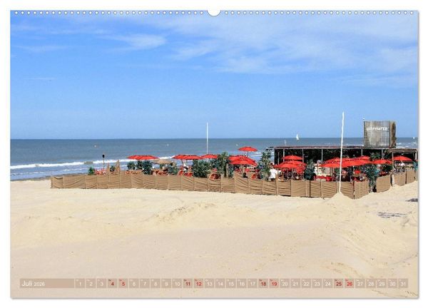Produktbild: Le Touquet-Paris-Plage - Perle der franz&ouml;sischen Opalk&uuml;ste (Wandkalender 2026 DIN A2 quer), CALVENDO Monatskalender