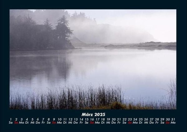 Produktbild: Die Seen der Erde 2025 Fotokalender DIN A4