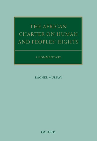 Produktbild: The African Charter on Human and Peoples' Rights