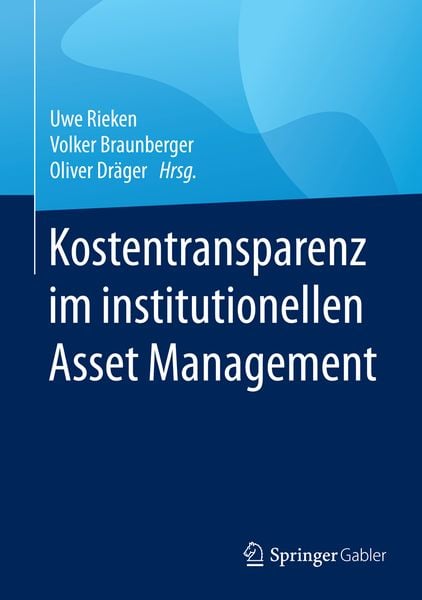 Produktbild: Kostentransparenz im institutionellen Asset Management