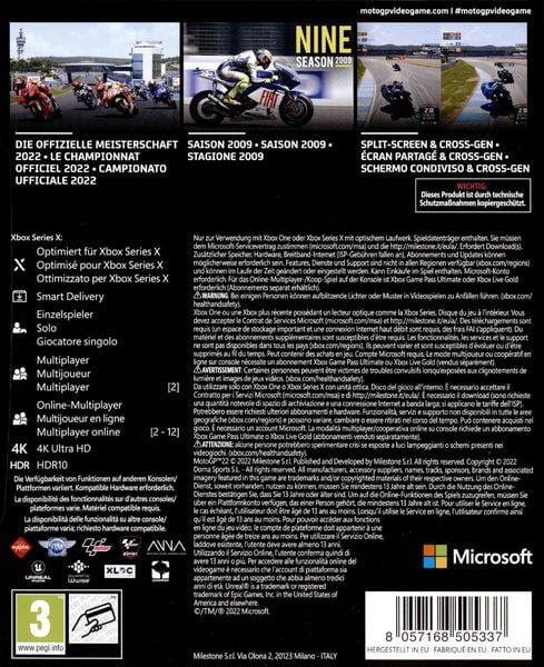 Produktbild: MotoGP 22 (Day One Edition)