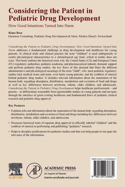 Produktbild: Considering the Patient in Pediatric Drug Development