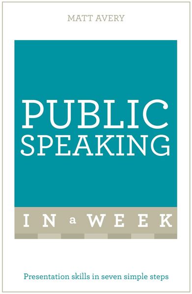 Produktbild: Public Speaking in a Week