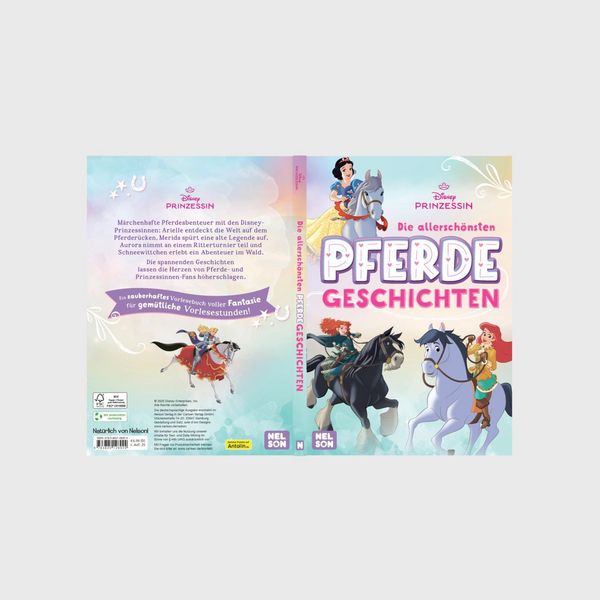 Produktbild: Disney Prinzessin: Die allersch&ouml;nsten Pferdegeschichten