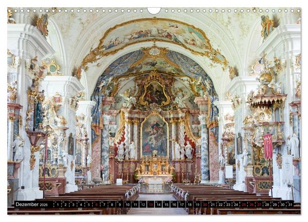 Produktbild: Gottesh&auml;user und Kathedralen (Wandkalender 2026 DIN A3 quer), CALVENDO Monatskalender
