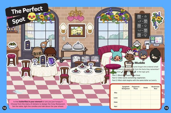 Produktbild: Toca Boca Find Your Style Sticker Book