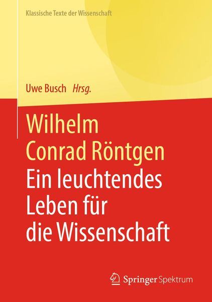 Produktbild: Wilhelm Conrad R&ouml;ntgen
