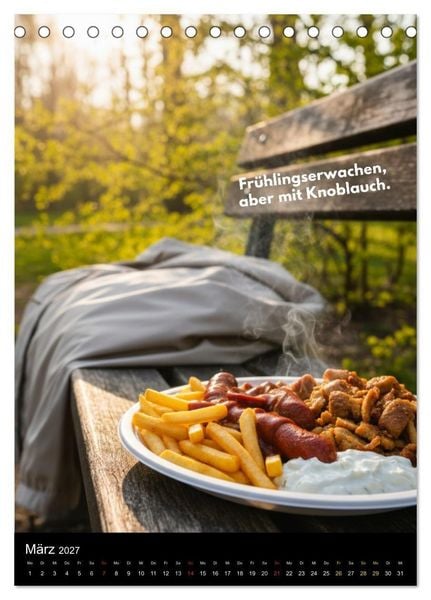 Produktbild: Taxi-Teller-Kalender (Tischkalender 2027 DIN A5 hoch), CALVENDO Monatskalender