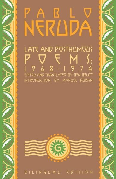 Produktbild: Late and Posthumous Poems, 1968-1974
